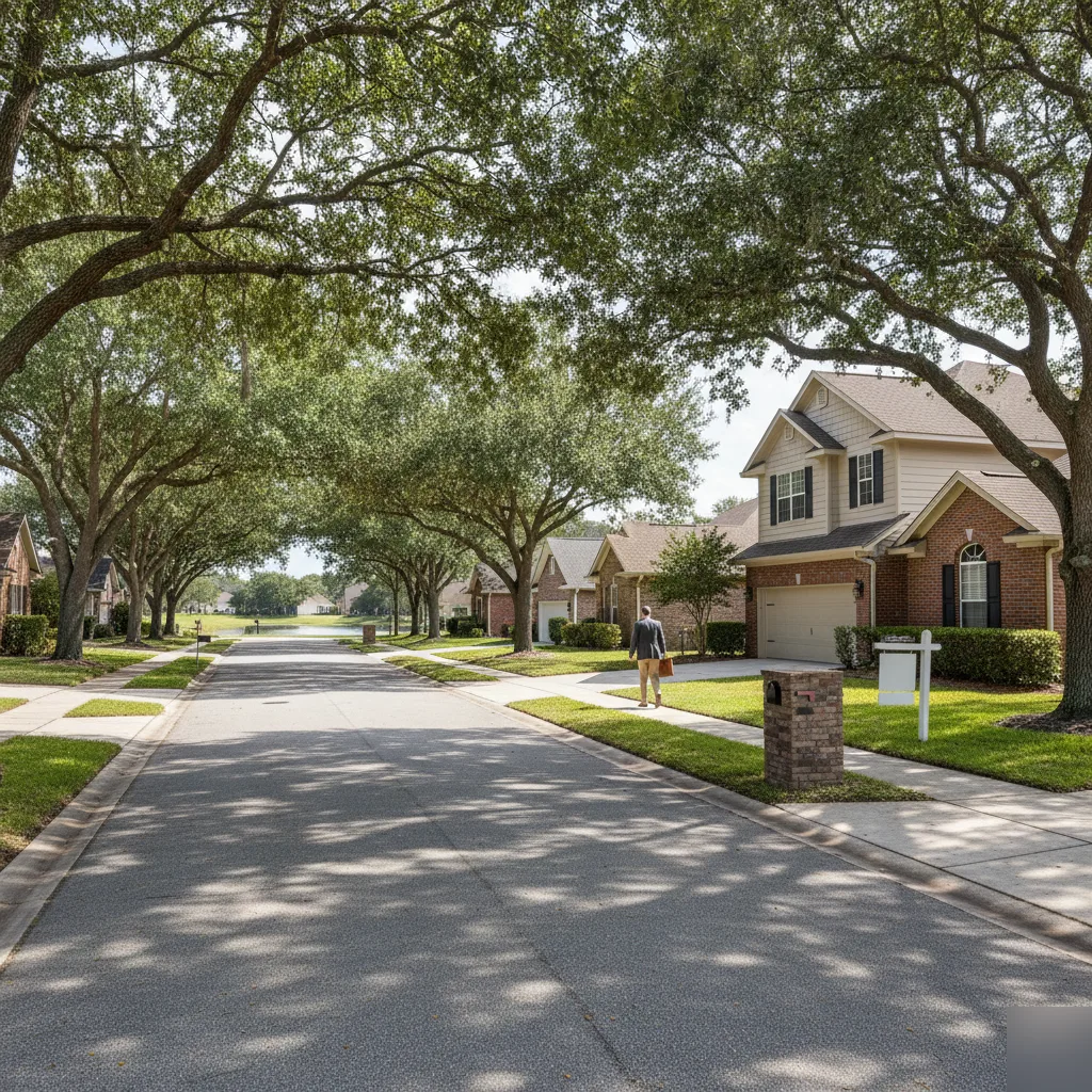 Elder law estate planning attorney near West Orange County FL walking toward Windermere