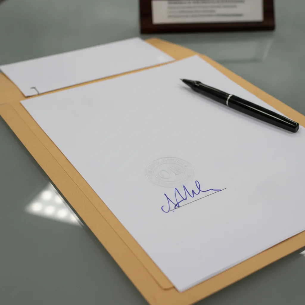 POA bank withdrawal finalized document in Windermere